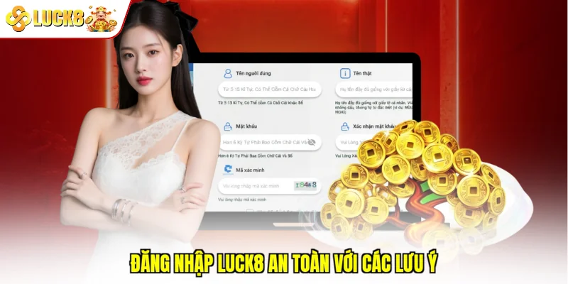 Đăng nhập Luck8 an toàn với các lưu ý